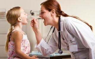 Признаки и лечение ангины в детском возрасте