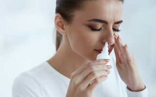 Капли от заложенности носа — список эффективных и недорогих